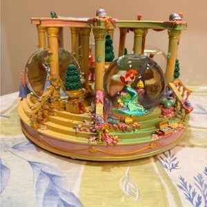 Colorful Musical Snow Globe with Mermaid